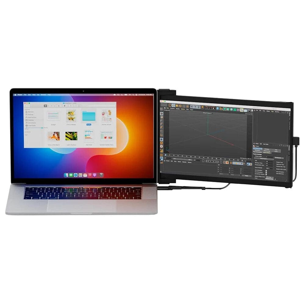 Mobile Pixels 14.1&quot; Duex Max Portable Laptop Monitor in Black, , large