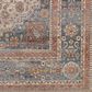 Momeni Izmir 3" x 5" Blue, Cream and Rust Area Rug, , large