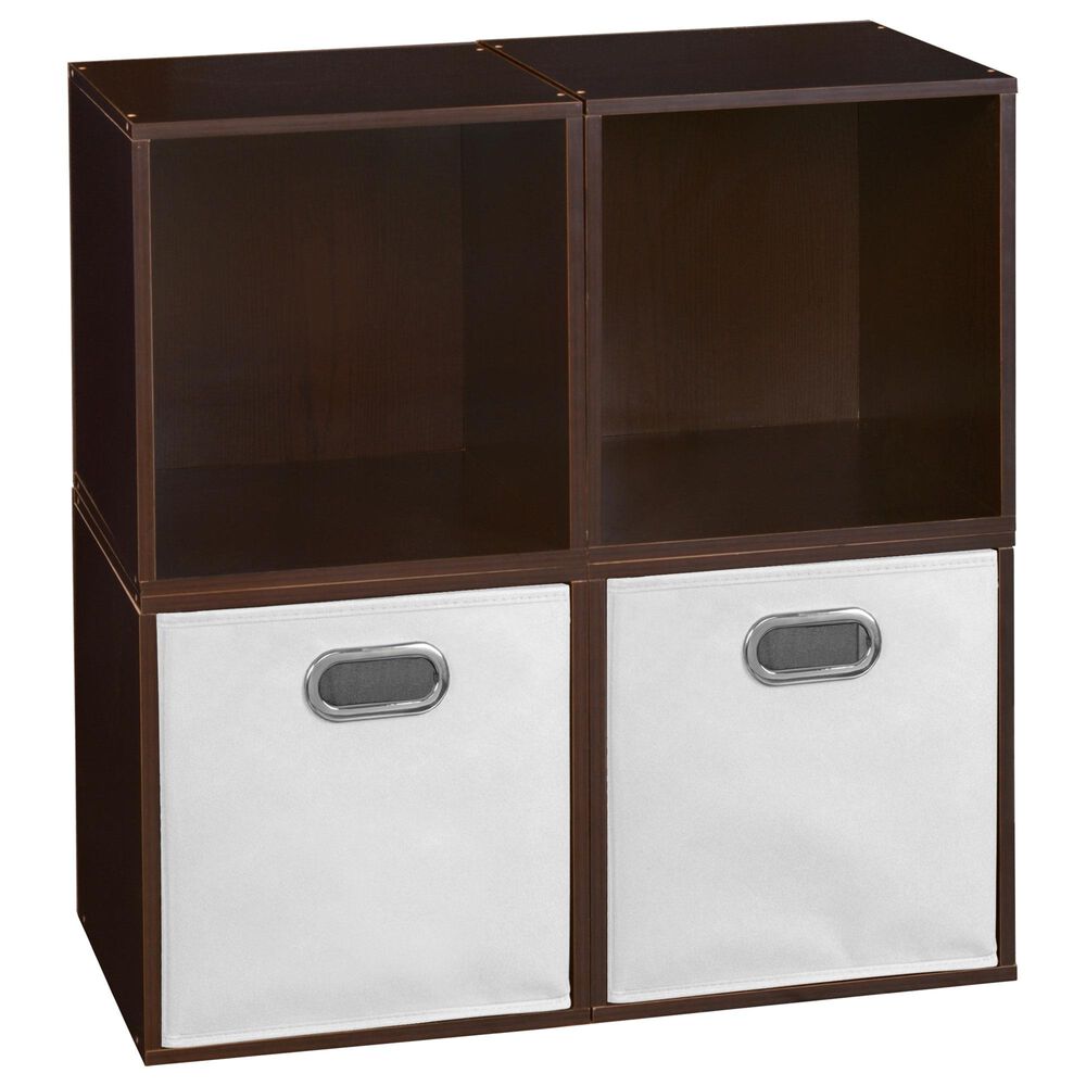 Regency Global Sourcing Niche Cubo 6-Piece Storage Set in Truffle/White, , large