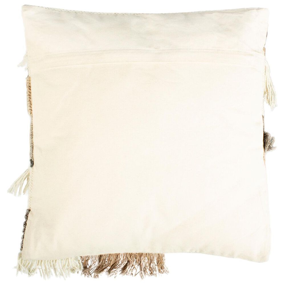 Safavieh Honor 20&quot; Pillow in Grey/Ivory, , large