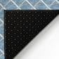 Dalyn Rug Company York 2"3" x 12" Sky Blue Indoor/Outdoor Runner, , large