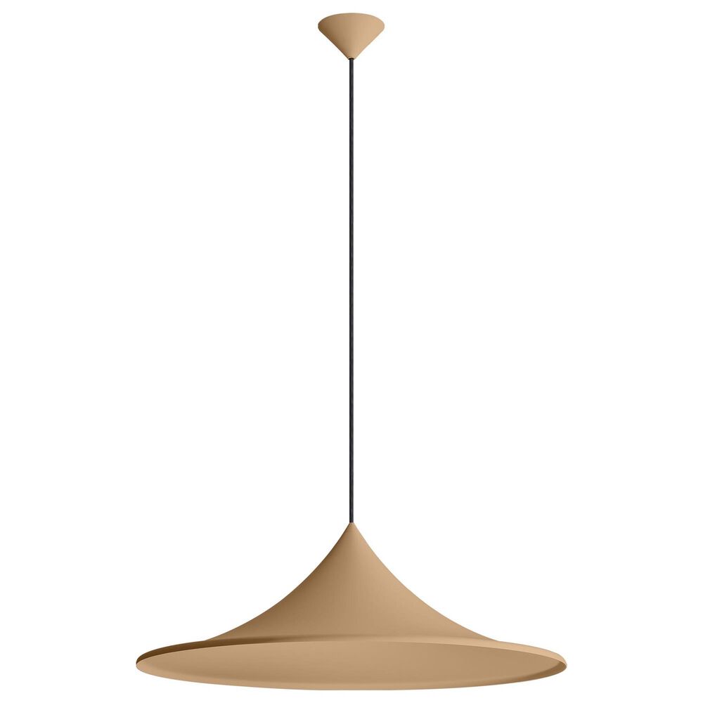 Golden Lighting Vistara 27.5" 1-Light Pendant in Latte, , large