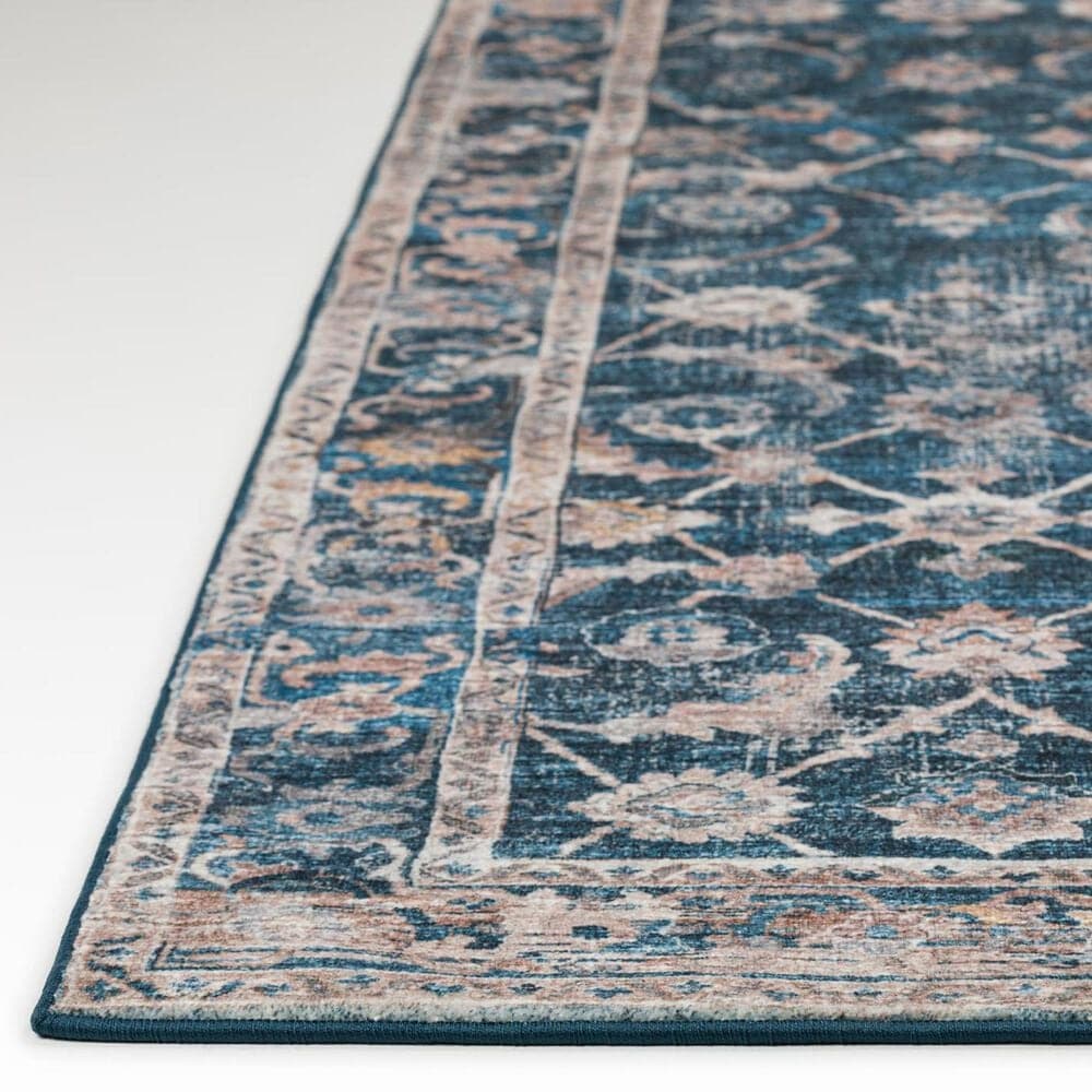 Dalyn Rug Company Jericho 2&#39;6&quot; x 12&#39; Navy Indoor/Outdoor Runner, , large