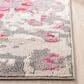 Safavieh Madison MAD425R 5"3" x 7"6" Grey and Red Area Rug, , large