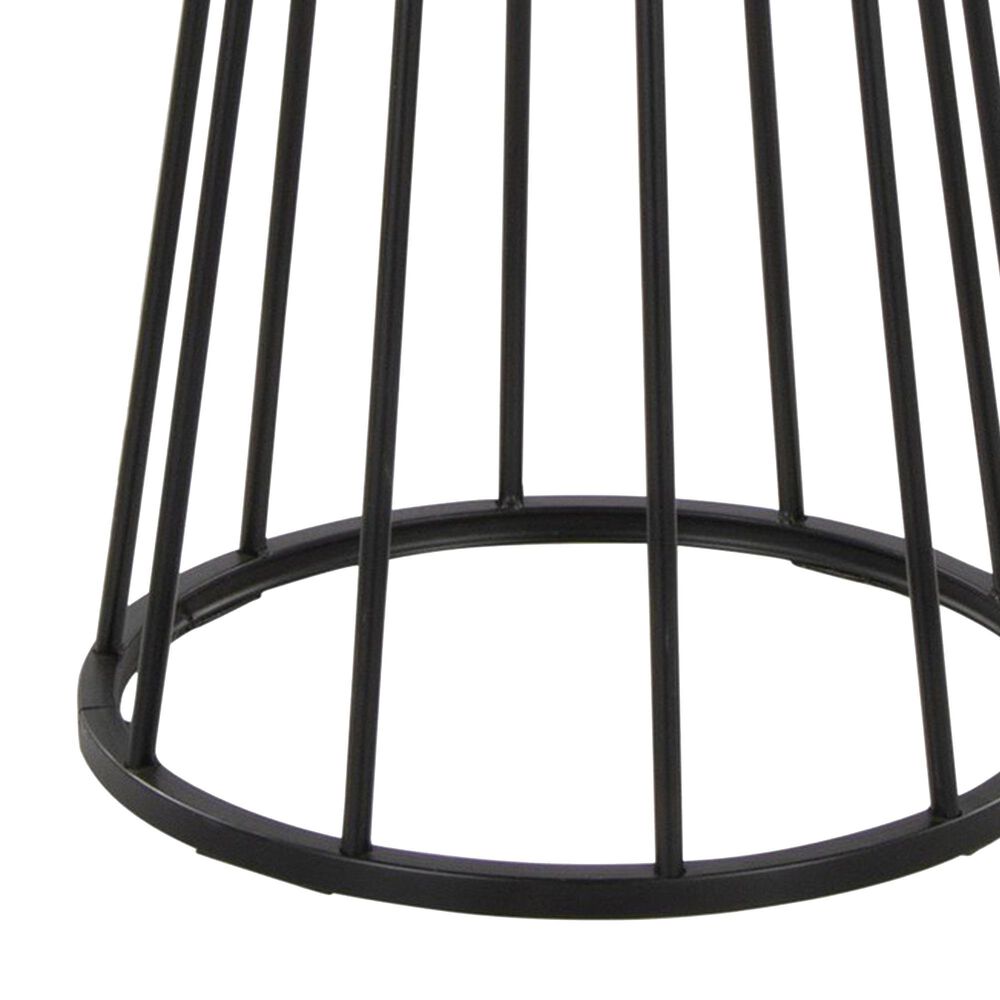LumiSource Canary Bar Table in Black and White - Table Only, , large