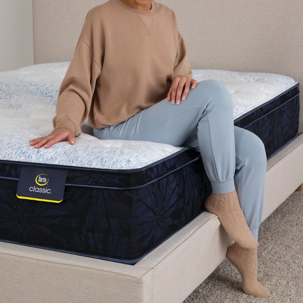 Serta Dorian Plush Euro Top California King Mattress, , large