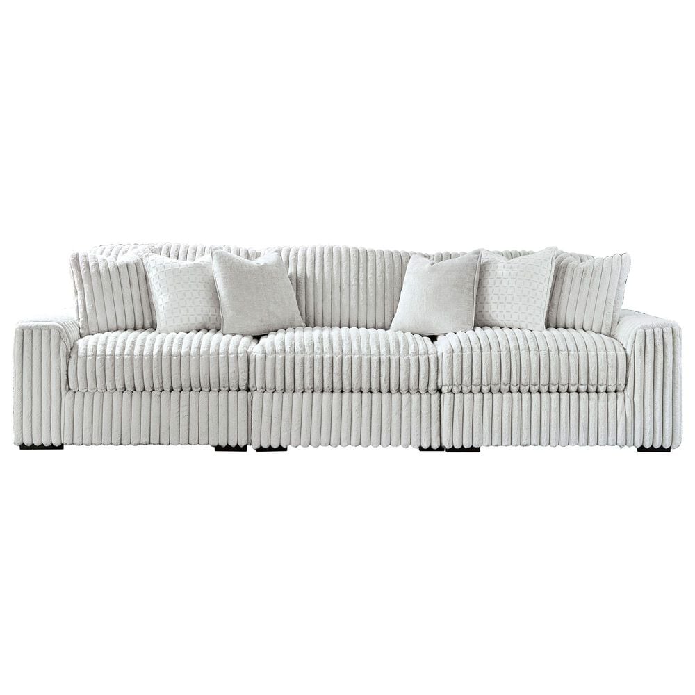 Ashley Stupendous 3-Piece Symmetrical Sectional Sofa in Alloy, , large
