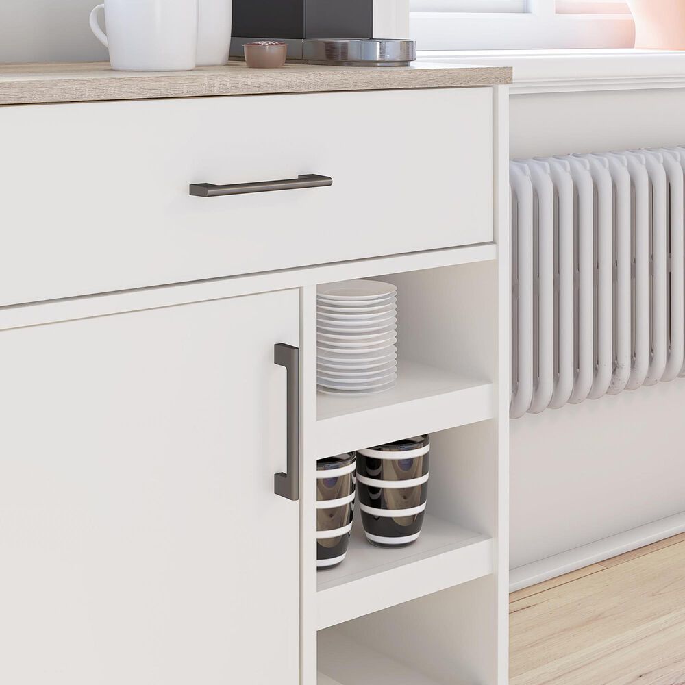 DHP Mirra Bar Cabinet in White, , large