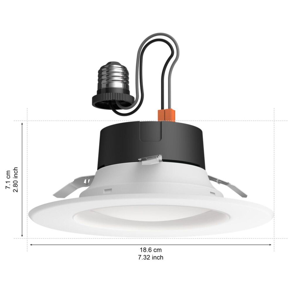 Philips Hue 5/6&quot; Ambiance Recessed Downlight in White &#40;Set of 4&#41;, , large