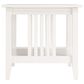 OSP Home Sierra End Table in White, , large
