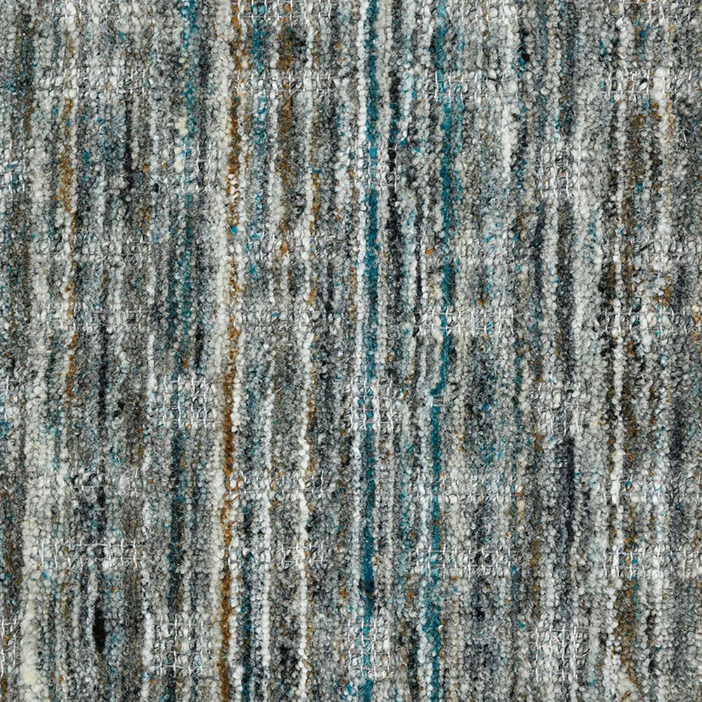 Amer Rugs Houston 7&#39;9&quot; x 9&#39;9&quot; Turq Gray Area Rug, , large