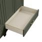 37B Lucerne 60" Double Bathroom Vanity in Deep Olive Green with Marble Top and Backsplash, , large