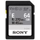 Sony 64GB E Series UHS-II SDXC Memory Card in Black, , large