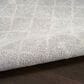 Nourison Astra Machine Washable 2"2" x 8" Grey Runner, , large