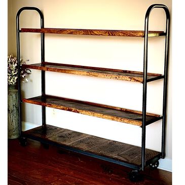 Napa East Collection Vintage Cart in Early American, , large