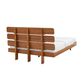 Natural Bamboo Furnishings Queen Platform Bed in Amber, , large