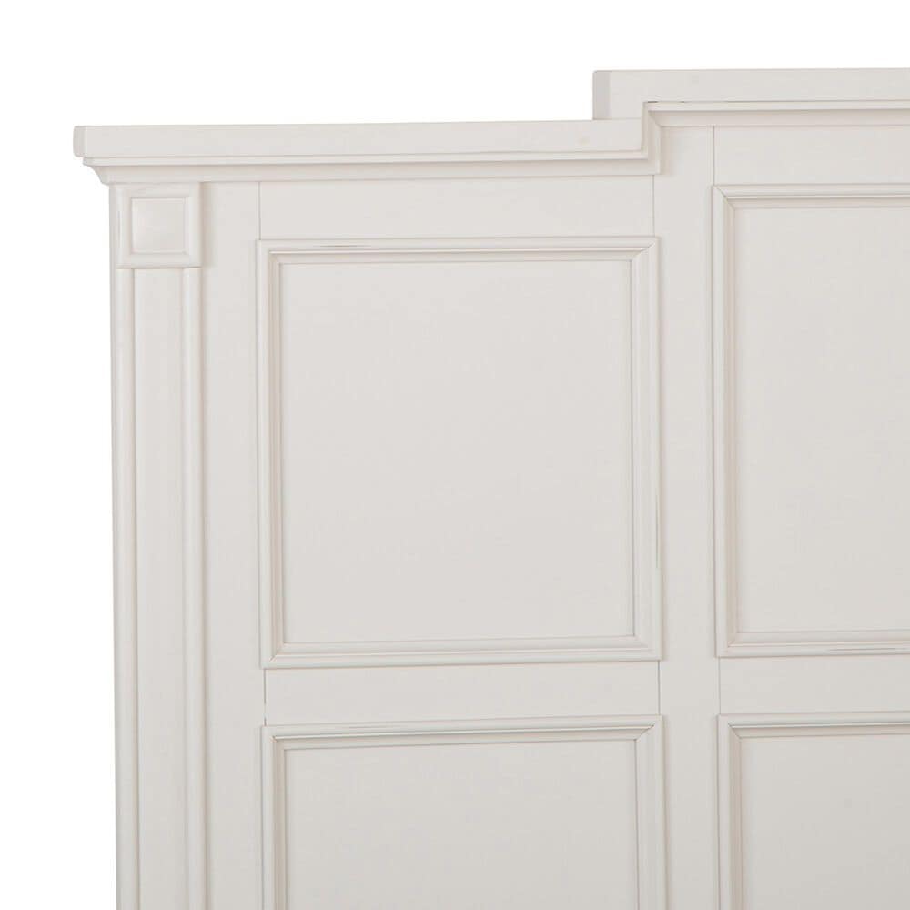 Nicolette Home Willowbrook King Panel Bed in Egg Shell White, , large