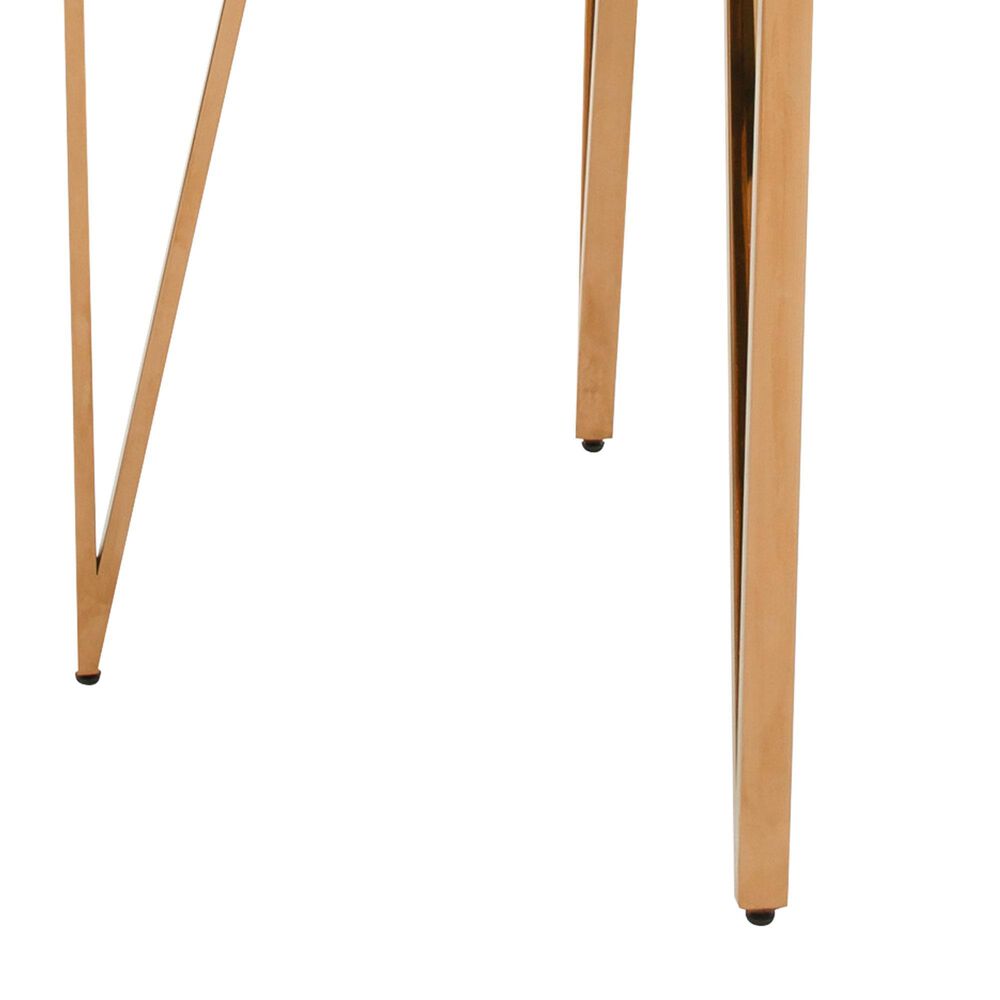 Ashley Bandyn 3-Piece Occasional Table Set in Dark Brown and Goldtone, , large