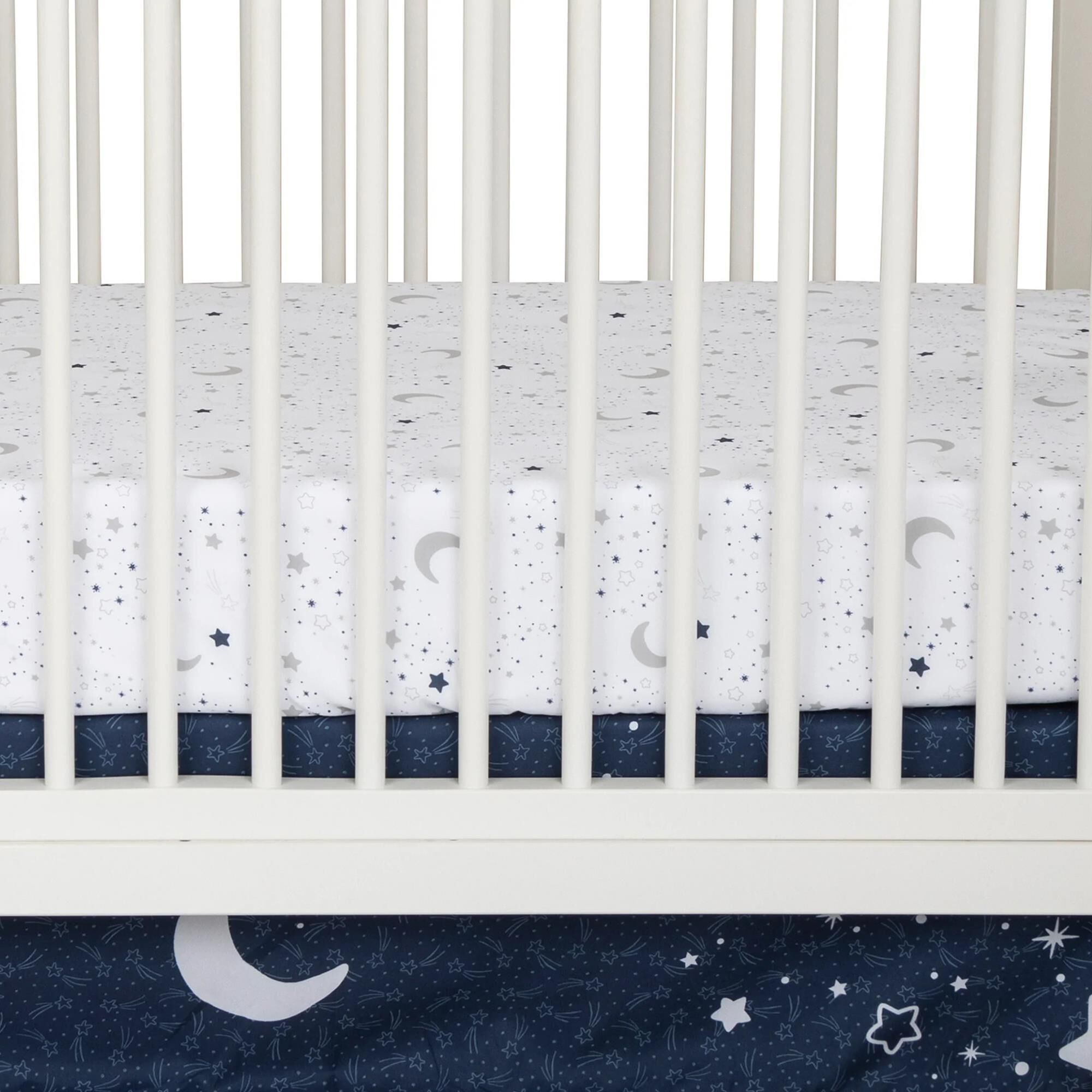 Moon and on sale stars baby bedding