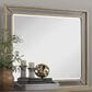 Sterling Timber Elure Wood and Metal Dresser Mirror in Latte, , large