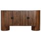 Blue Sun Designs Stephenson 4-Door Sideboard in Medium Brown, , large