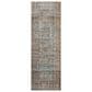 Chris Loves Julia x Loloi Jules 2"6" x 12" Lagoon and Brick Runner, , large