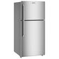 Maytag 19 Cu. Ft. Top Freezer Refrigerator with Garage Mode in Fingerprint-Resistant Stainless Steel, , large