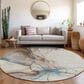 Dalyn Rug Company Odyssey OY322 Beige 8" Round Area Rug, , large