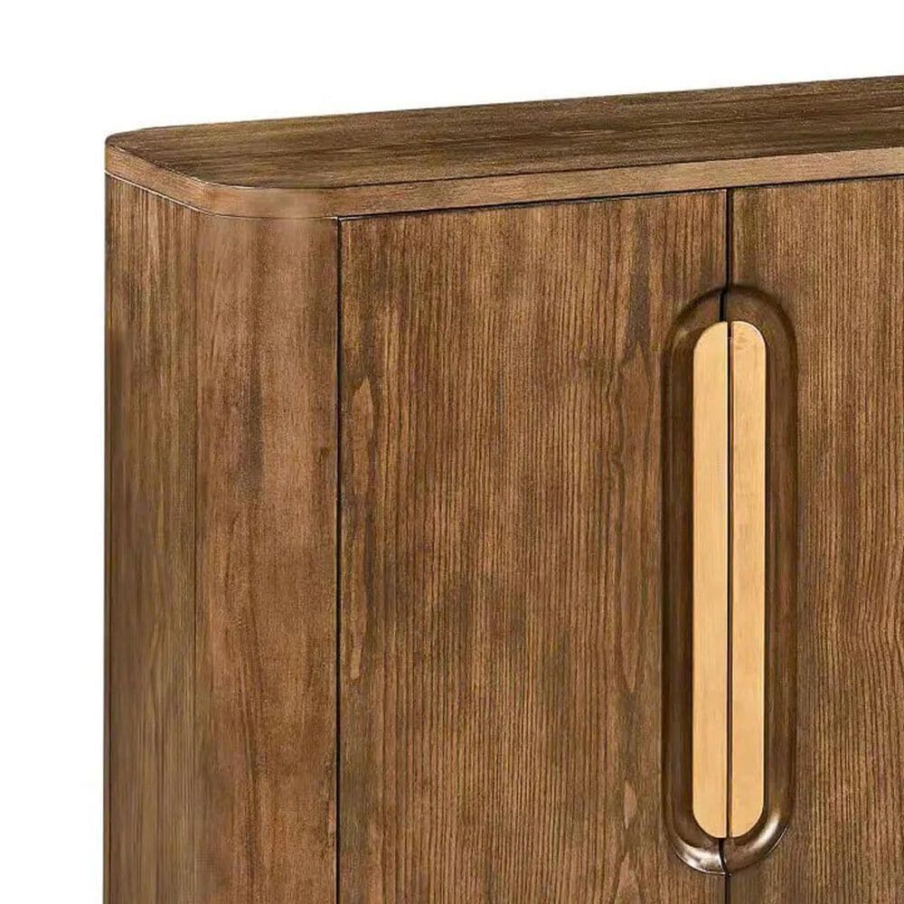 Slatehouse Adler 6-Door Sideboard in Stained Brown, , large