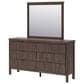 Ashley Pamytta 5-Piece King Panel Platform Bedroom Set in Rich Brown, , large