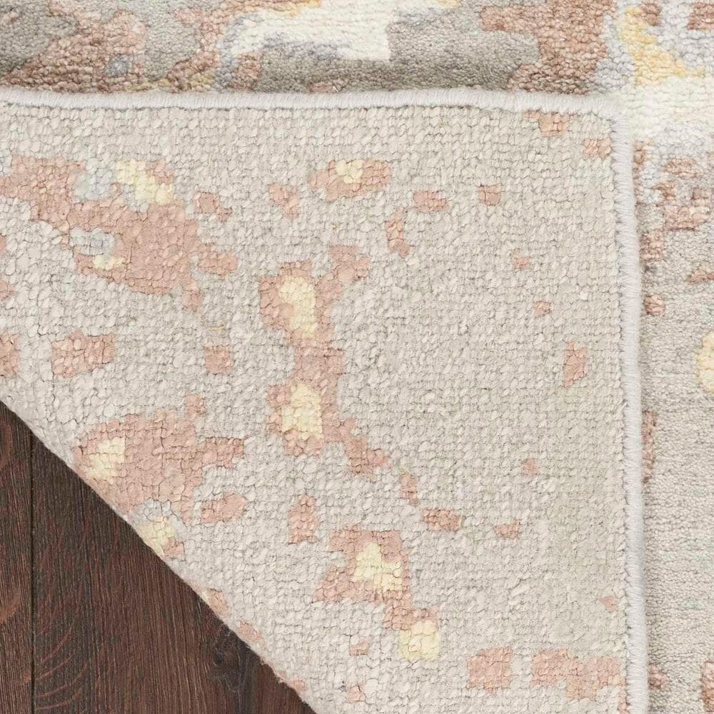Nourison Silk Shadows 7&#39;9&quot; x 9&#39;9&quot; Grey, Gold, Brown and Ivory Area Rug, , large