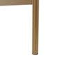 Maple and Jade Console Table in Black and Gold, , large