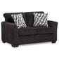 Arapahoe Home Stationary Loveseat in Obsidian Black, , large