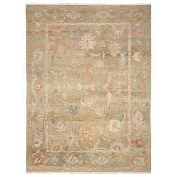 Nourison Heritage Vine HTV05 Charcoal 9" x 12" Area Rug, , large