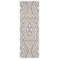 Safavieh Micro-Loop Southwestern 2"3" x 7" Grey and Ivory Runner, , large
