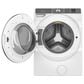 Whirlpool 5.0 Cu. Ft. Smart Front Load Washer and 7.4 Cu. Ft. Smart Electric Dryer Laundry Pair in White, , large