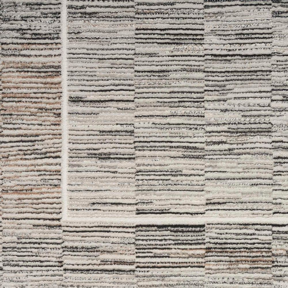 Nourison Desire 3&#39;11&quot; x 5&#39;11&quot; Charcoal and Grey Area Rug, , large