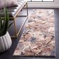Safavieh Cyrus Shag CYR140F CYRUS SHAG 2"2" x 7"9" Grey and Rust Runner, , large