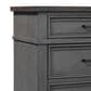 Riva Ridge Caraway 2-Drawer Traditional Nightstand in Slate Gray, , large