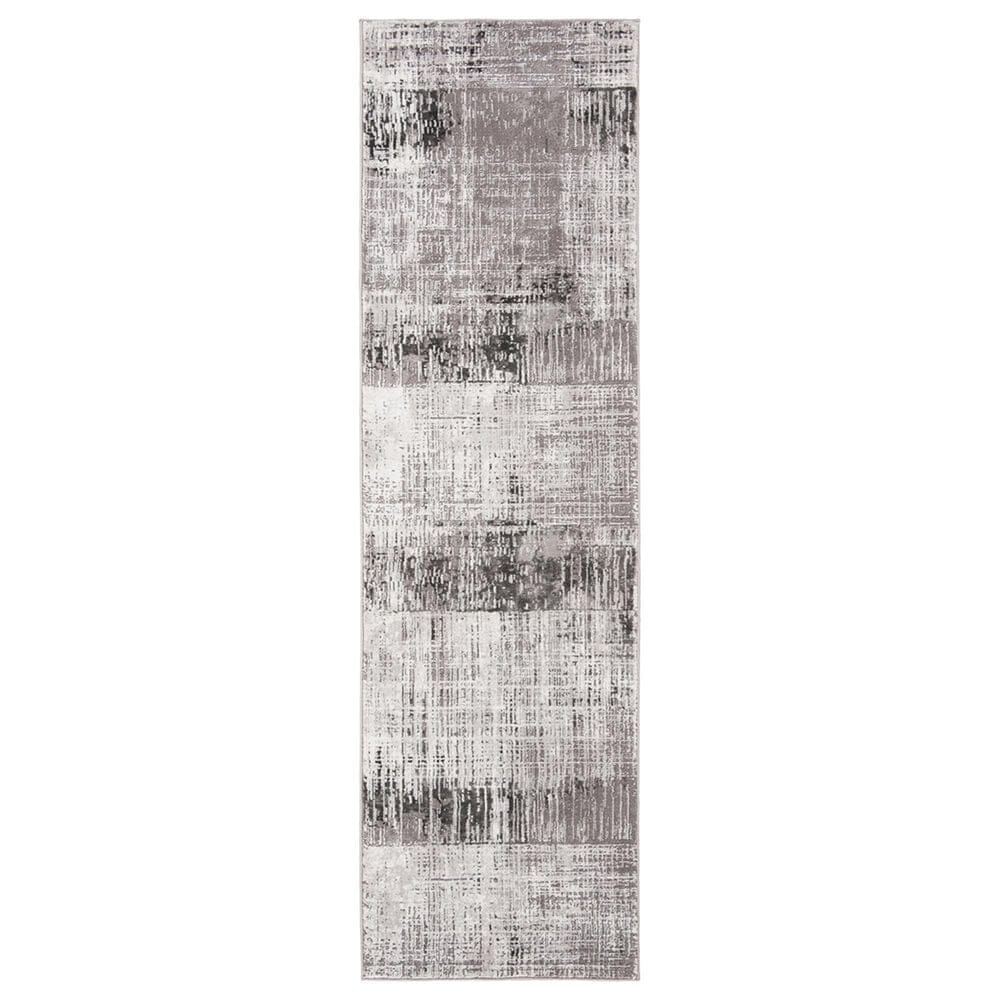 Safavieh Craft 2"3" x 10" Grey and Dark Grey Runner, , large