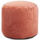 Howard Elliott Pana Tall Pouf in Terracotta, , large