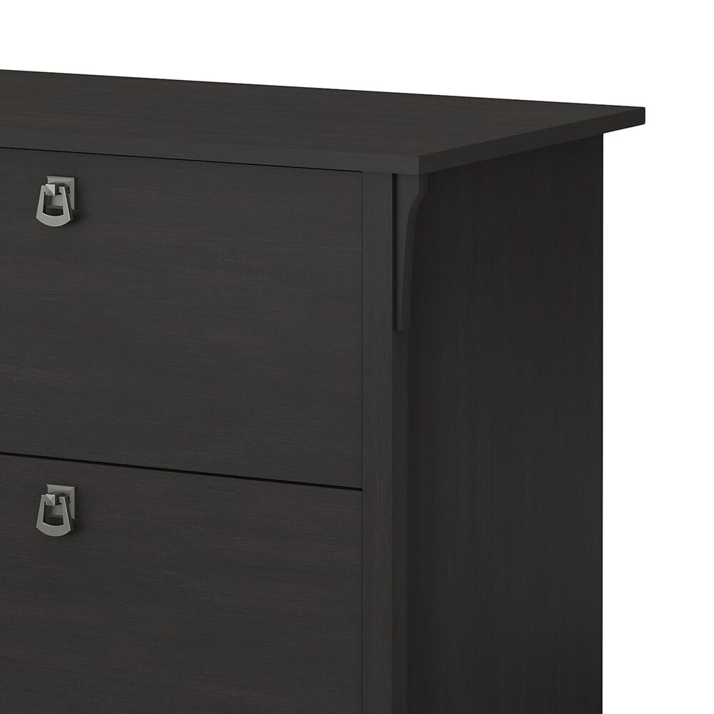 Bush Salinas Lateral File In Vintage Black Nebraska Furniture Mart