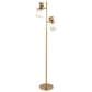 Grandview Gallery Marcel Metal Floor Lamp in Gold, , large