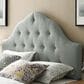 Modway Sovereign Upholstered Fabric Queen Headboard in Gray, , large