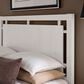 Viceray Collections Lodge and Loft Queen Floating Panel Bed in Soft White Oak, , large