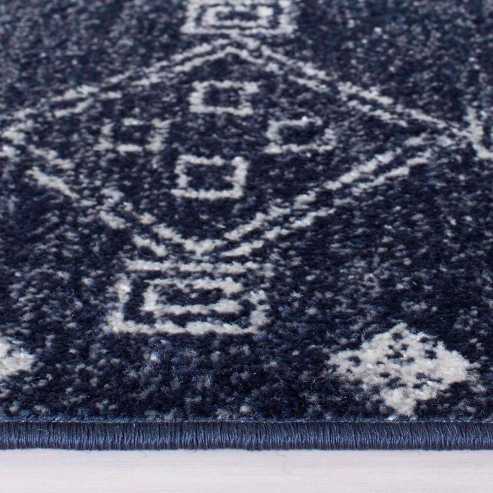 Safavieh Adirondack ADR208N 3&#39; x 5&#39; Navy and Silver Area Rug, , large