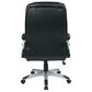 OSP Home Executive Bonded Leather Chair with Black Cushion, , large