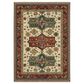 Oriental Weavers Lilihan Aztec Medallions 2" x 3" Red Area Rug, , large