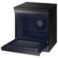 Samsung Bespoke Bespoke 6.3 Cu. Ft. Smart Slide-In Induction Electric Range with Ambient Edge Lighting in Matte Black Steel, , large