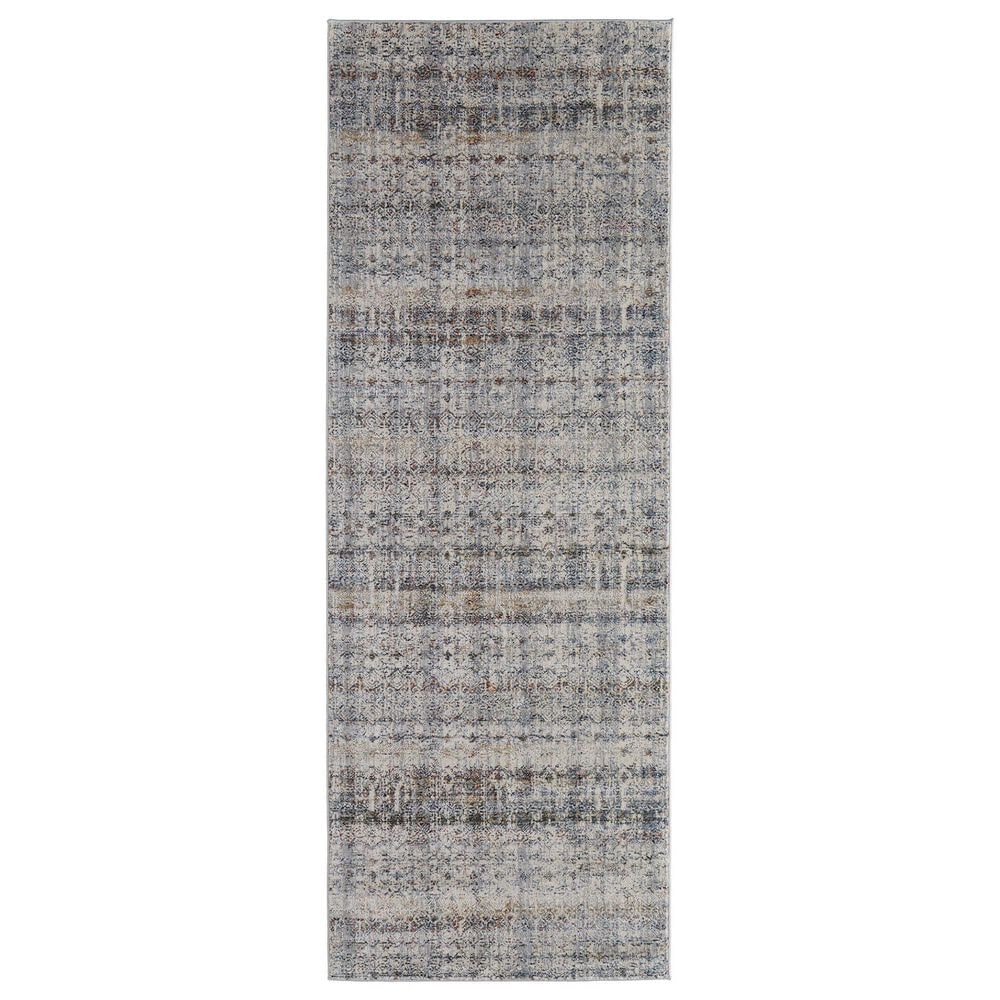 Feizy Kaia 2"6" x 12" Gray Runner, , large